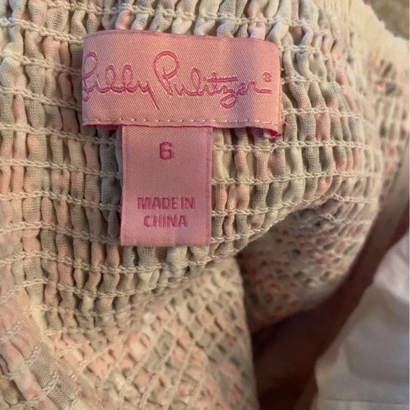 Lilly Pulitzer strapless ladybug dress - Picture 5 of 7